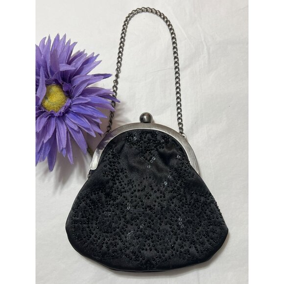 Ann Taylor Loft Satin Beaded Mini Bag - Picture 6 of 6